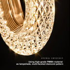 Modern Crystal Butterfly Pendant Light