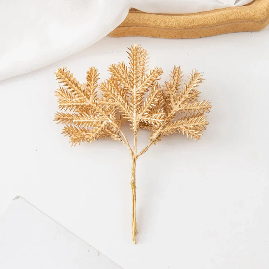 أغصان جولدن فروست الاصطناعية من DecorBites™ لديكور المنزل وحفلات الزفاف وخلفيات التصوير الفوتوغرافي