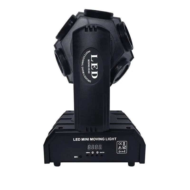DecorBites™ 18 Beam Red Green Laser Light with Moving Head Bar Nightclub Disco LED