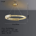 ثريا كريستال LED من DecorBites™ لعام 2025: إضاءة سقف أنيقة للمنزل والفنادق والمطابخ