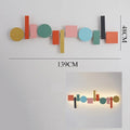 DecorBites™ Geometric Flush Mount Macaron Lamp for Living Room Bedside Lighting