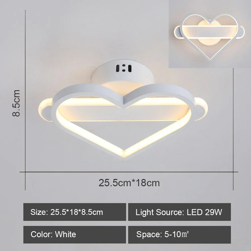 DecorBites™ LED Ceiling Light for Modern Living Room Bedroom Lighting