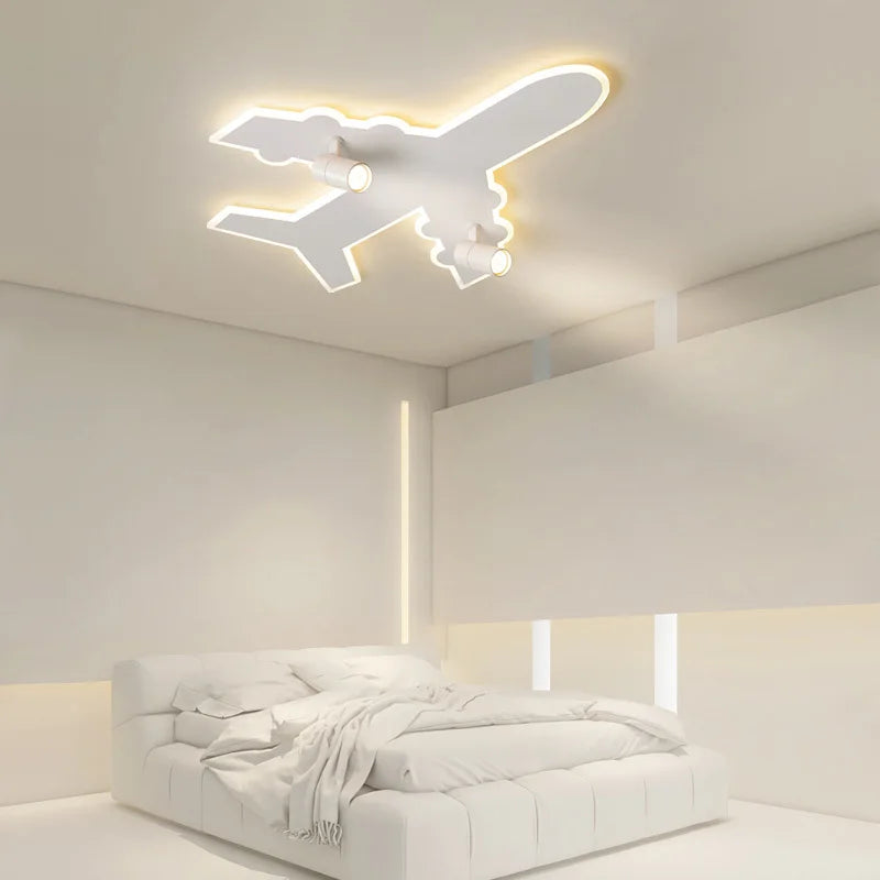 DecorBites™ مصابيح سقف للأطفال برسومات كرتونية لغرفة نوم الأولاد إضاءة LED إبداعية لحماية العين