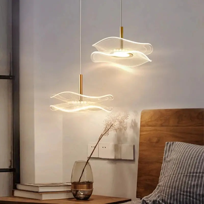Nordic LED Pendant Lamp Fixture Indoor Lighting Hanging Lamp Dining Tables Living Room Stairs Home Decor Lustre Pendant Light
