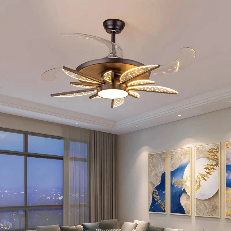 مروحة سقف غرفة نوم الأطفال DecorBites™ مع جهاز تحكم عن بعد وإضاءة LED