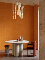 Italian Postmodern Retro Glass Pendant Light Dimmable