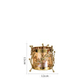 DecorBites™ Gilded Tree Branch Glass Vase for Stylish Flower Arrangement