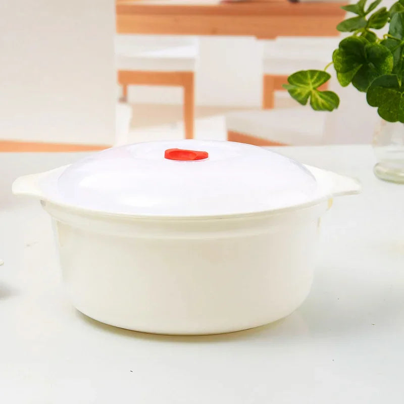 قدور تبخير الطعام للميكروويف من DecorBites™ للمطبخ - شوربة، دَامبلِنغ، أرز