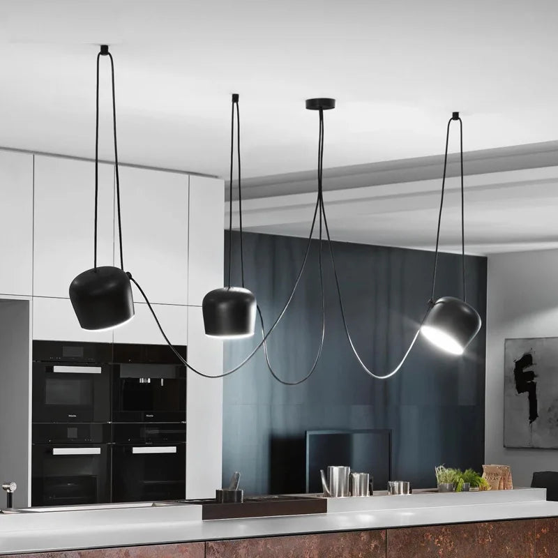 DecorBites™ Industrial Spider Pendant Lamp for Living Room, Bedroom, Kitchen - Nordic Style