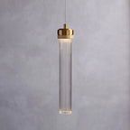 Modern Gold Glass Pendant Light