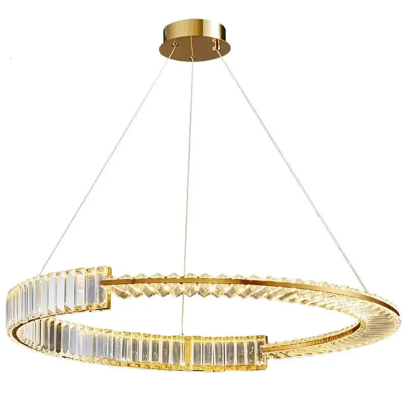 ثريا كريستال LED من DecorBites™ لعام 2025: إضاءة سقف أنيقة للمنزل والفنادق والمطابخ