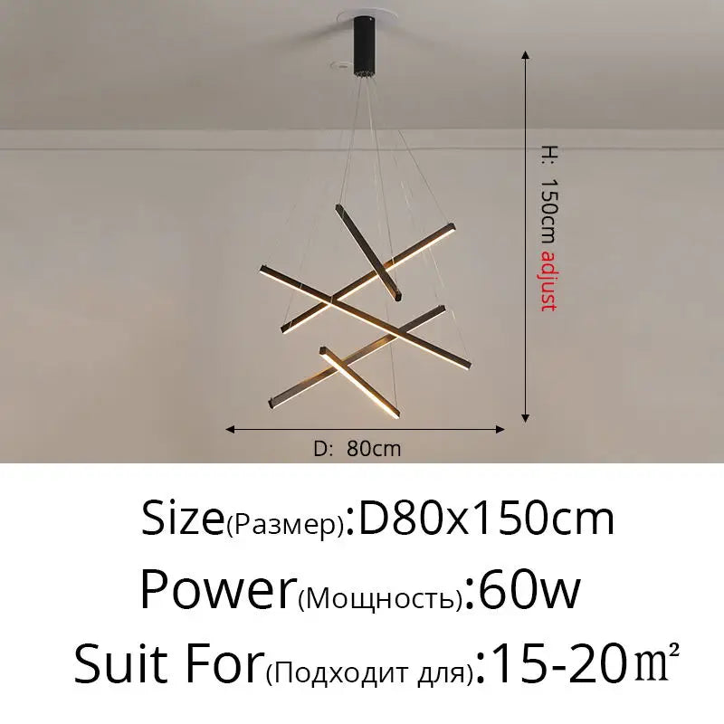 ثريات DecorBites™ LED لقاعة الدرج وغرفة الطعام وغرفة المعيشة من أجل الإضاءة الداخلية