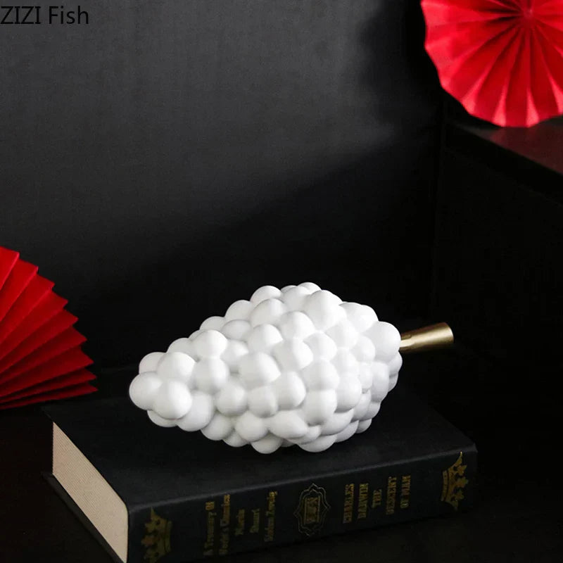 DecorBites™ Grape Skewer Crafts Fruits Statue Desk Ornament