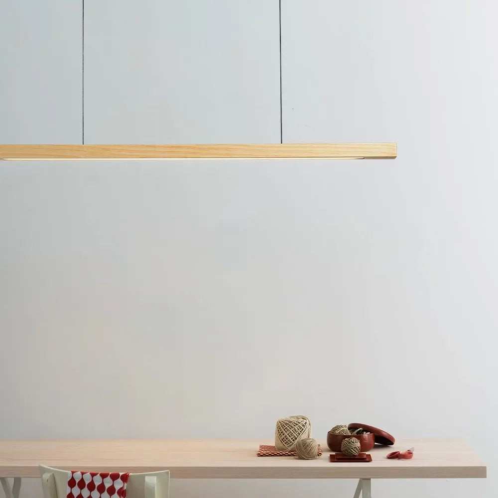 إضاءة تعليق خطية LED من DecorBites™: إضاءة عصرية لجزيرة المطبخ وغرفة الطعام