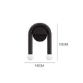 DecorBites™ LED Wall Lamp Black U-Shape Design - Morden Indoor Minimalist Sonce Lighting