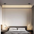 Modern Alloy LED Bedside Pendant Light