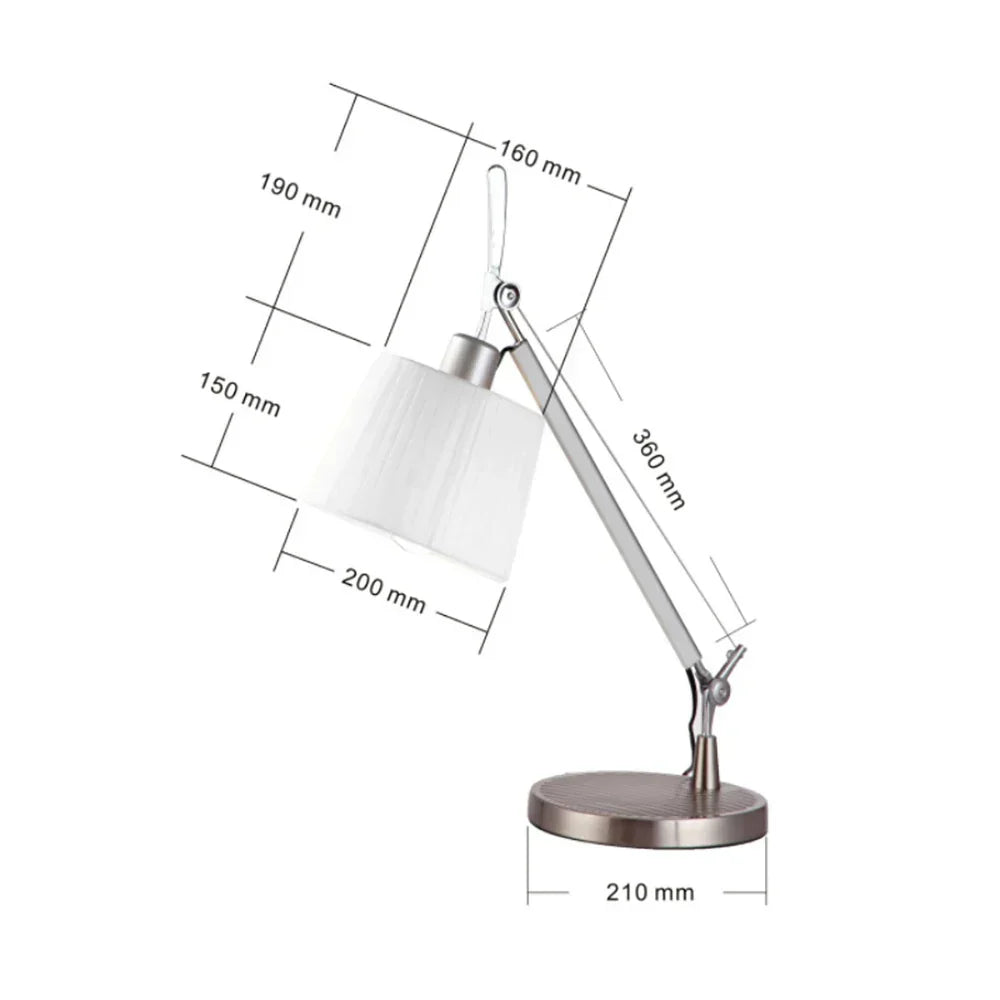 DecorBites™ Adjustable Industrial Wall Light for Bedside, Study, Office, Living Room