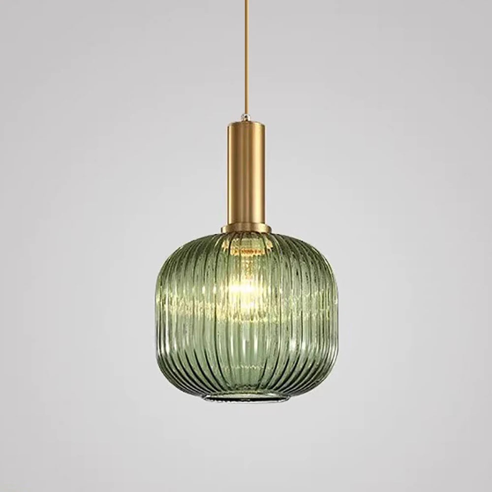 Nordic Japanese Glass Pendant Light