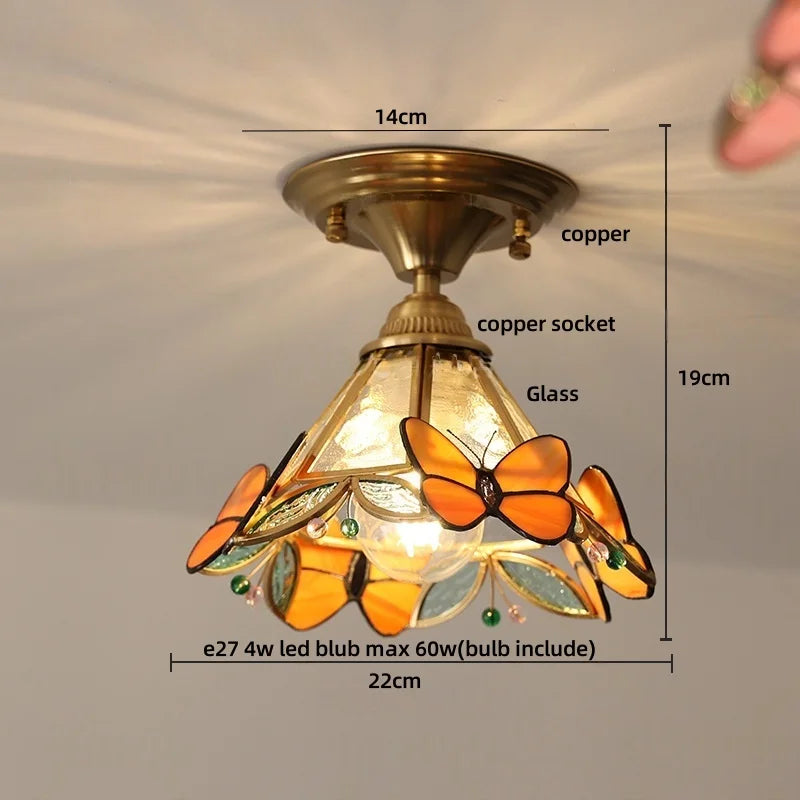 أضواء سقف زجاجية مزهرة DecorBites™ LED - مصابيح سقف حديثة على الطراز الاسكندنافي