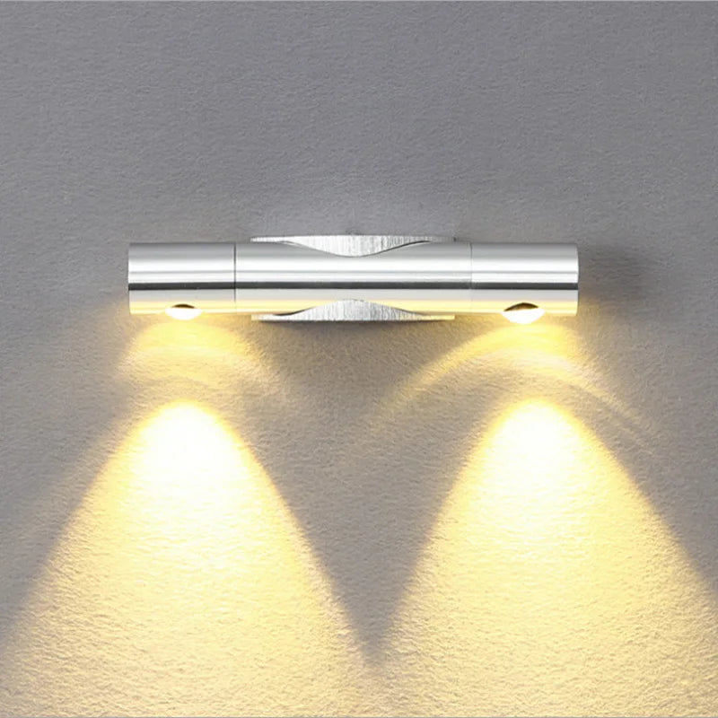 DecorBites™ Adjustable Dual-head Rotatable Wall Lamp for Bedroom and Living Room