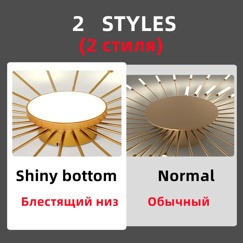 DecorBites™ ثريا الألعاب النارية LED: تركيبات إضاءة متدلية حديثة لغرفة المعيشة وغرفة النوم على الطراز الاسكندنافي