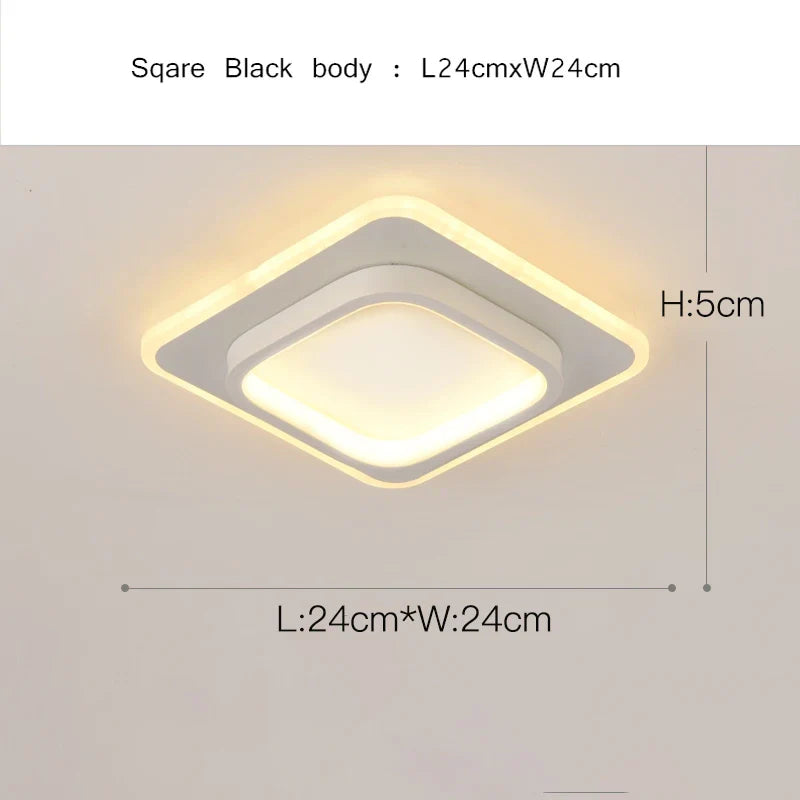 مصابيح سقف الممر LED من DecorBites™ لإضاءة المنزل في غرفة النوم وغرفة المعيشة والممر