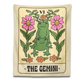 مفروشات حائط DecorBites™ Gemini Frog Constellation للديكور البوهيمي للغرفة