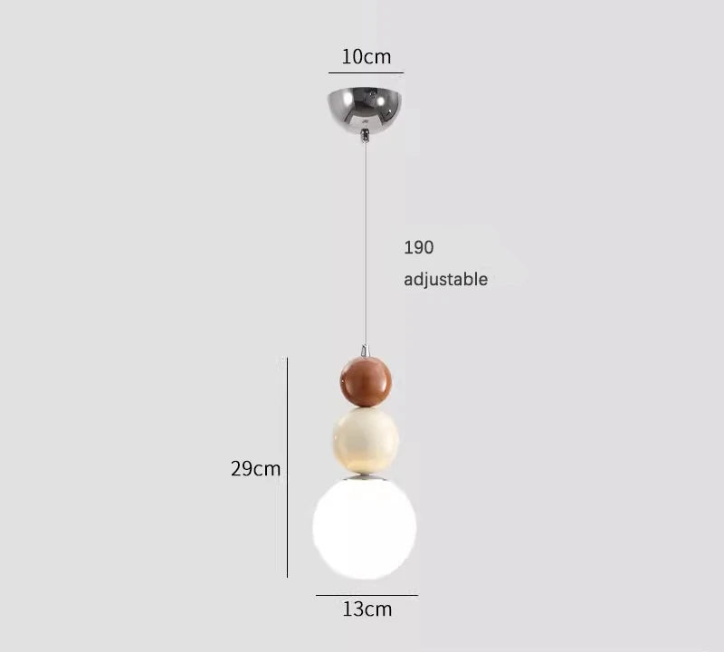 DecorBites™ Cream Style Modern Minimalist Nordic Pendant Light for Master Bedroom