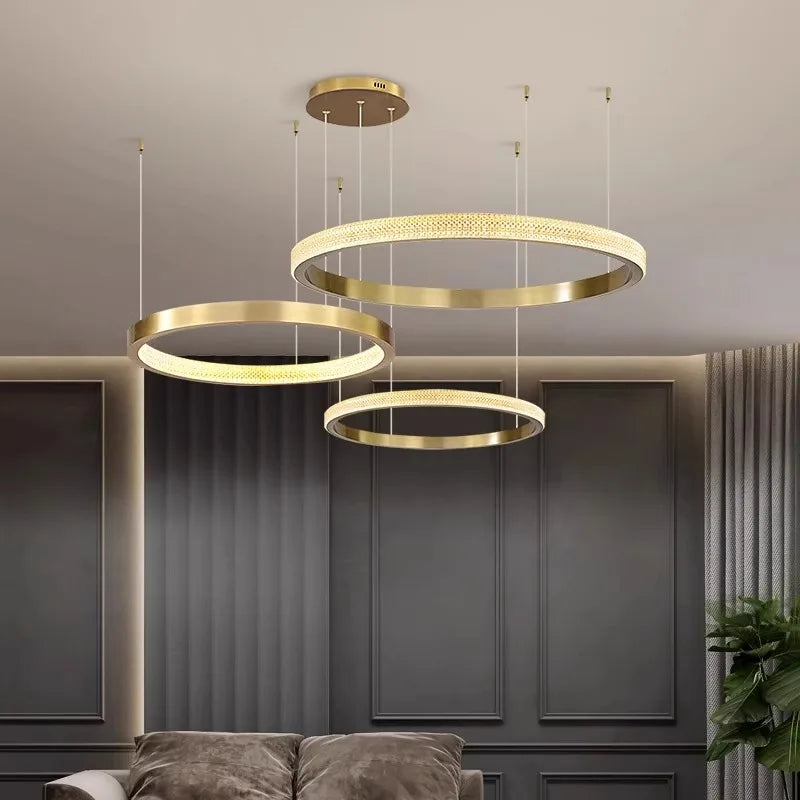 ثريات DecorBites™ LED المعلقة لغرفة المعيشة وغرفة الطعام الحديثة