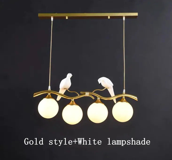 DecorBites™ مصابيح زجاجية متدلية لغرفة المعيشة والمطعم والكونتر، مصابيح LED للديكور الداخلي
