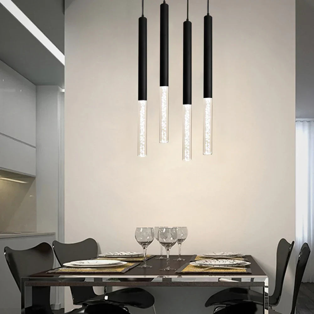 DecorBites™ Cylinder LED Pendant Light for Home Kitchen Living Room Bar Cafe