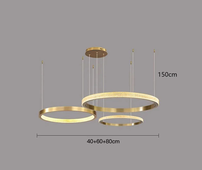 ثريات DecorBites™ LED المعلقة لغرفة المعيشة وغرفة الطعام الحديثة