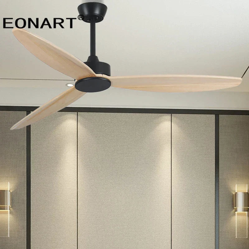 DecorBites™ 60" Modern DC Ceiling Fan with LED Light and Remote Control