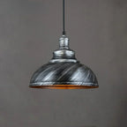 Retro Industrial Color Block Aluminum Pendant Light