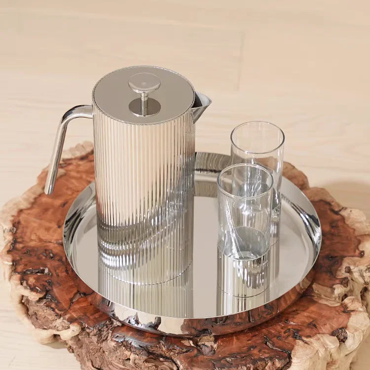 إبريق شاي زجاجي بسعة كبيرة من DecorBites™‎ لتحضير الشاي الفاخر في المنزل