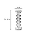 DecorBites™ Crystal Candle Holder Desk Decoration Home Aroma Container
