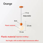 European White Glass Globe Pendant Light