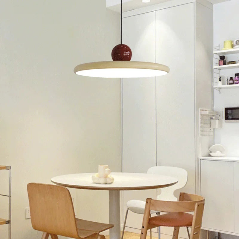 DecorBites™ Bauhaus Saucer Chandelier: Creative Dining Room & Bar Decor
