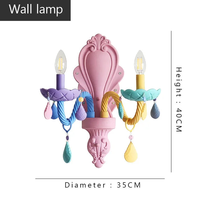 ثريا شمع كريستال DecorBites™: تصميم أوروبي أنيق لغرف النوم والمطاعم وغرف الأطفال