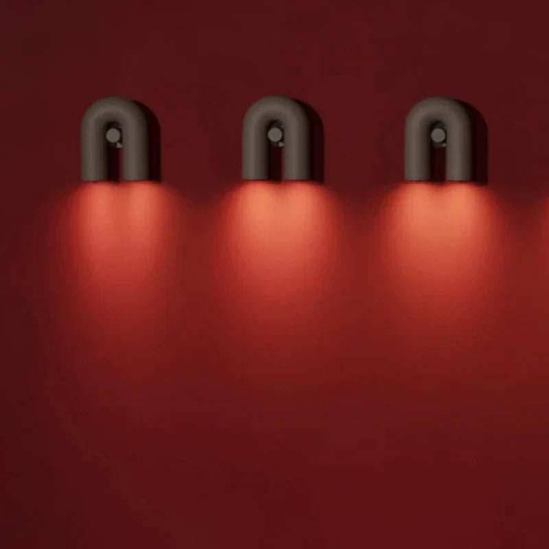 DecorBites™ Cirkus Tube Wall Sconce: إضاءة ليلية بسيطة ومصباح قراءة بجانب السرير