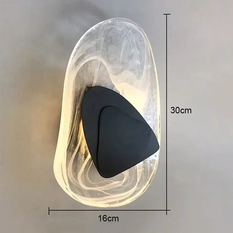 DecorBites™ Crystal Wall Lamp: Modern Bedroom & Living Room LED Lighting
