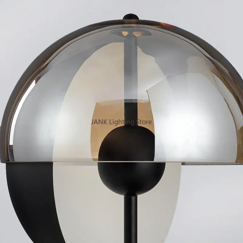 DecorBites™ Glass Hemisphere LED Floor Lamp for Bedroom Living Room, High-end Decor Lighting