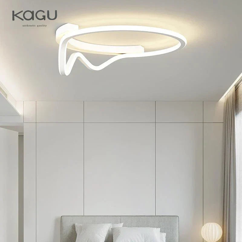 مصباح سقف LED دائري Geometry من DecorBites™ لديكور المنزل