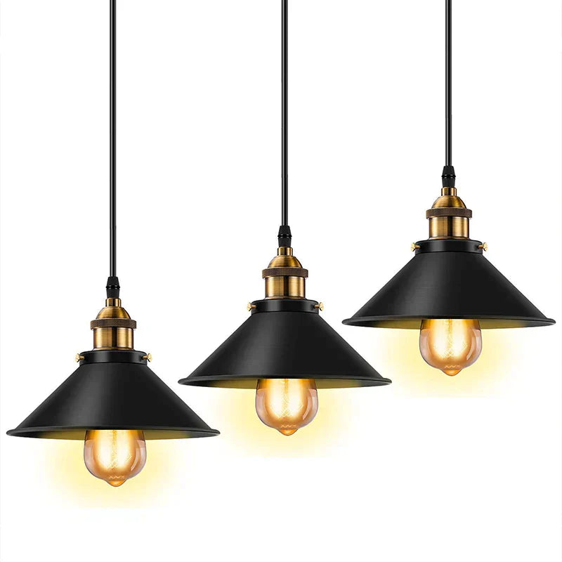 Suspension LED industrielle rétro DecorBites™ pour la maison, la salle à manger, le bar et la décoration de restaurant