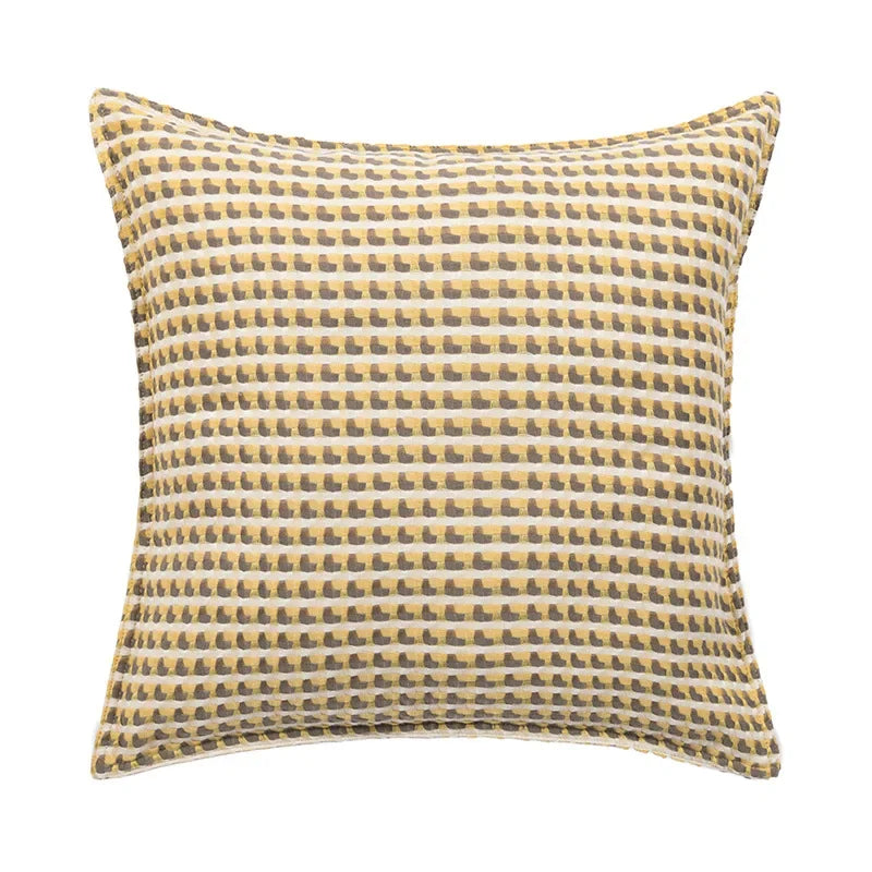 DecorBites™ Geometric Tufted Plush Cushion Cover for Stylish Home Decor
