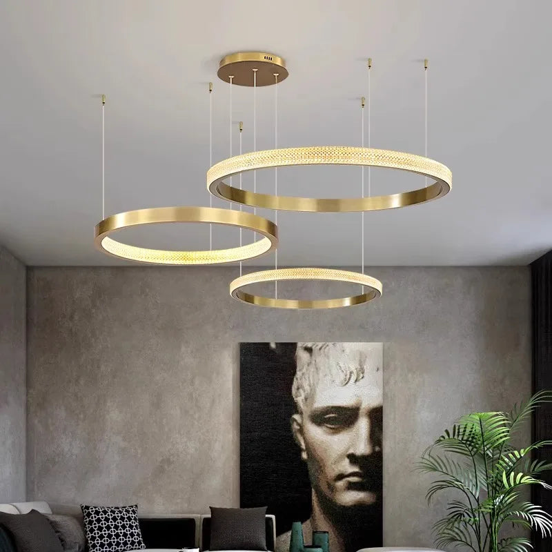 ثريات DecorBites™ LED المعلقة لغرفة المعيشة وغرفة الطعام الحديثة