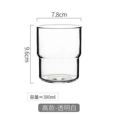 Tasse en verre DecorBites™ en forme de calebasse pour café, whisky, vin et plus encore.