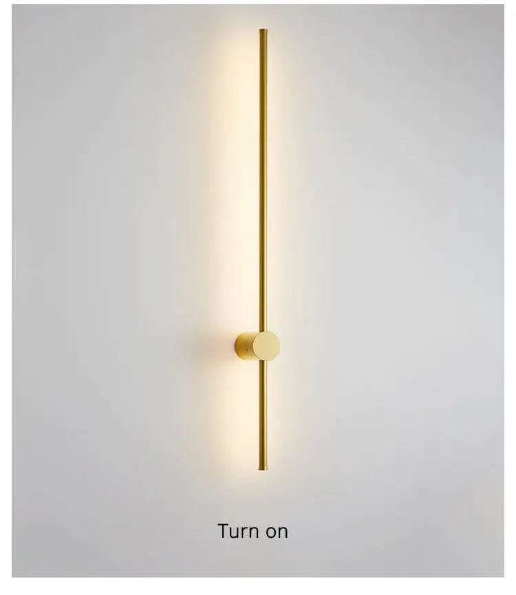 DecorBites™ Creative Staircase Wall Lights: LED Strip Wall Lamp for Living Room