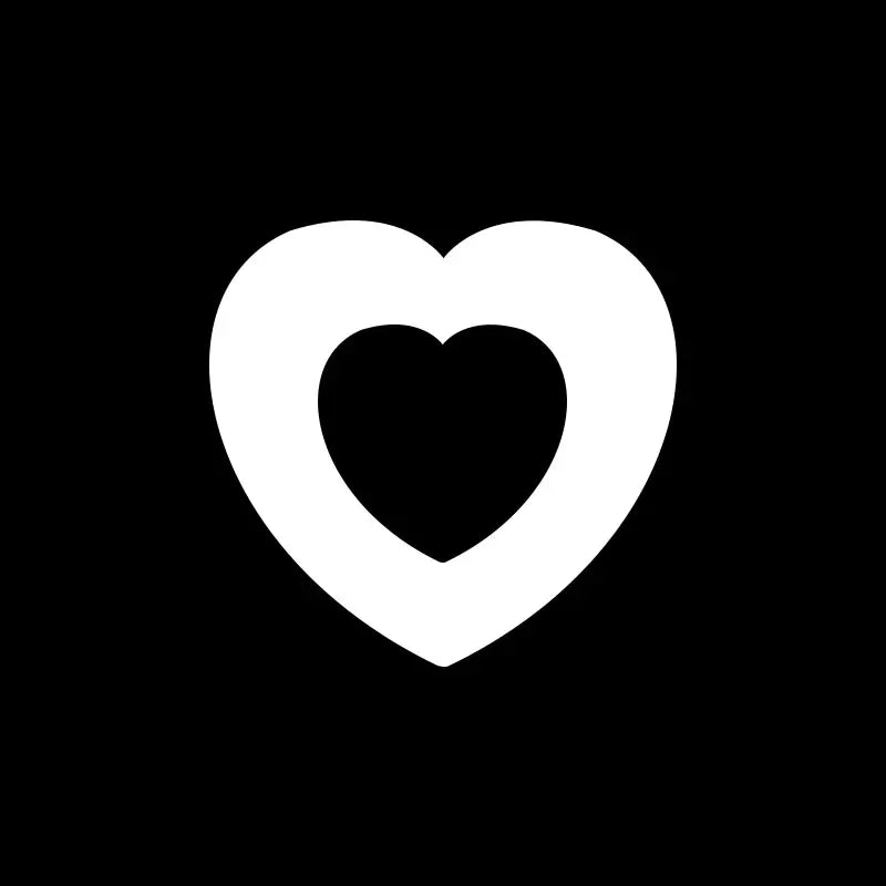 DecorBites™ Heart Cake Mold PET Plastic. Essential Baking Tools in 6/8/10/12/14inch Sizes