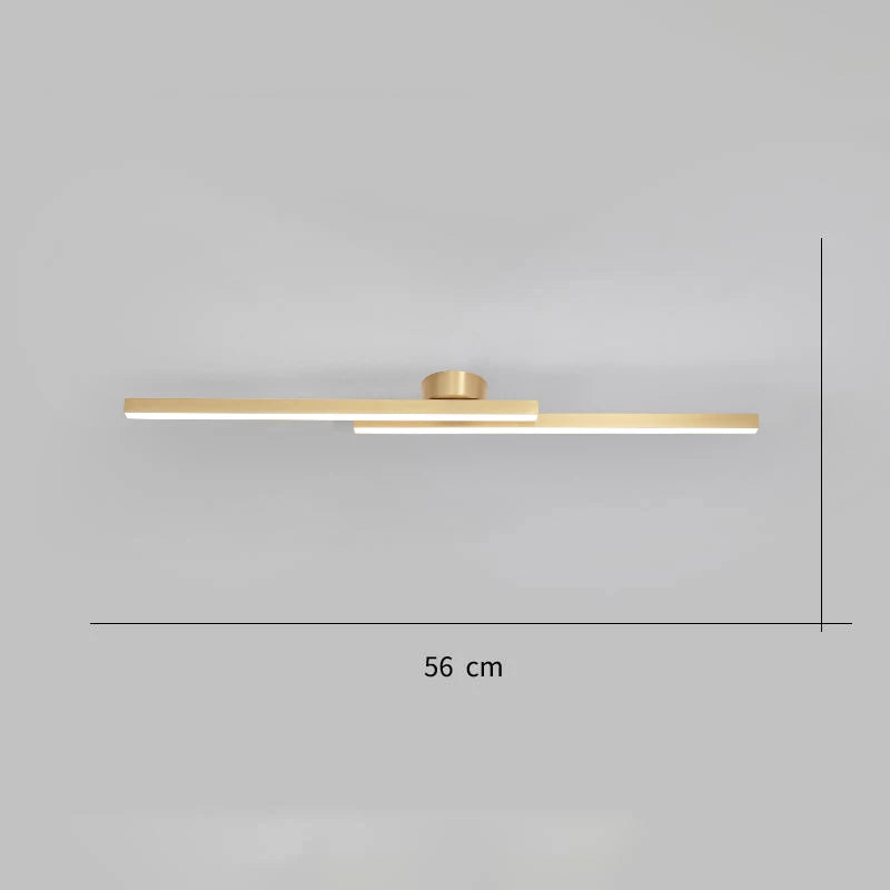 DecorBites™ مصباح سقف LED بتصميم شمالي حديث لغرفة المعيشة وغرفة النوم والمطبخ والشرفة